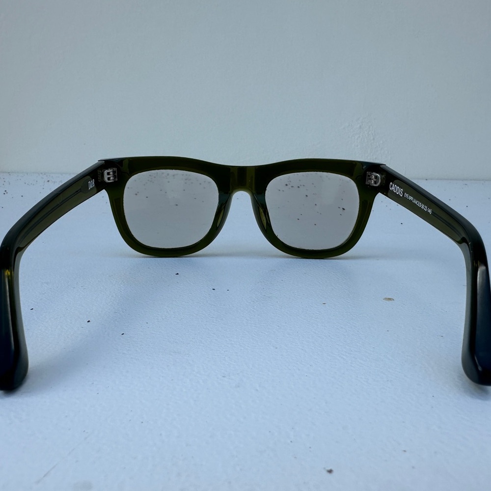 Caddis UNISEX D28 1.50 heritage green readers eyeglasses LIGHT RESPONSIVE lense - Picture 5 of 8